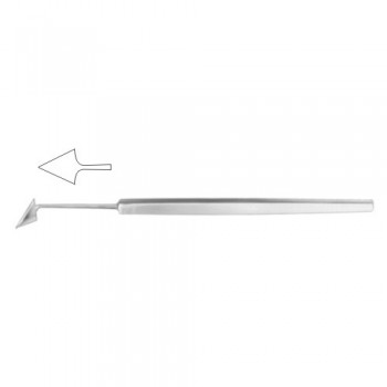 Jaeger Keratome Fig. 2 - Angled Stainless Steel, 13 cm - 5" 